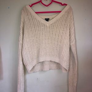 Cropped sweater